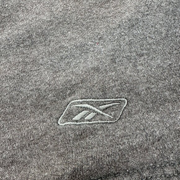 Reebok Athletic Shorts Mens 3X Gray Drawstring Elastic Waist Pockets Fleece Line - Picture 2 of 9